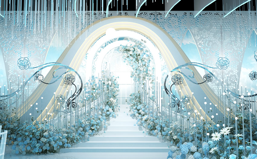 彝良釡香烙馍村水晶厅效果展示